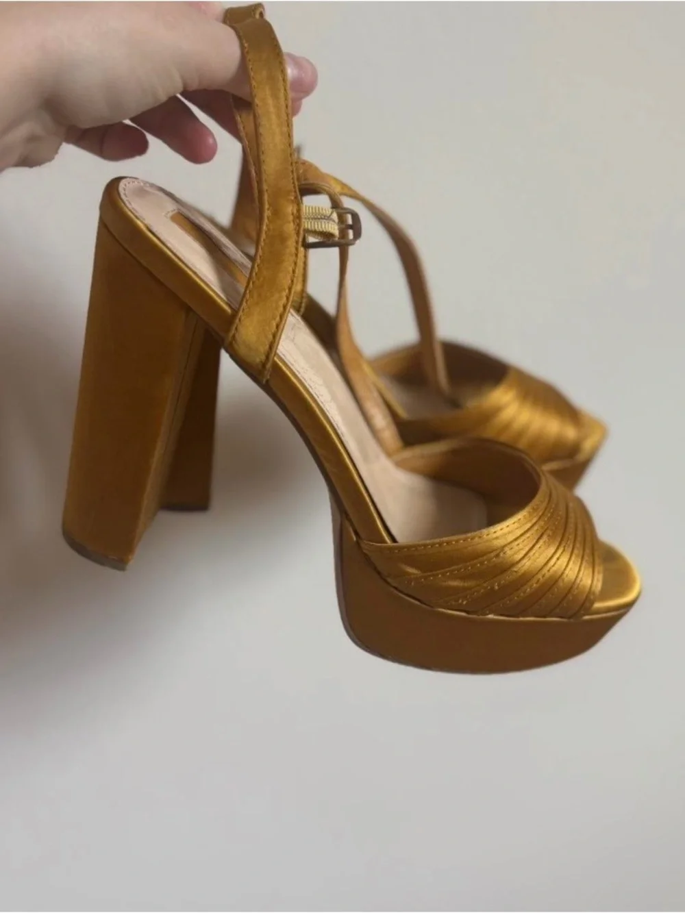 High-Heel Sandals - Women's Strappy Slingback